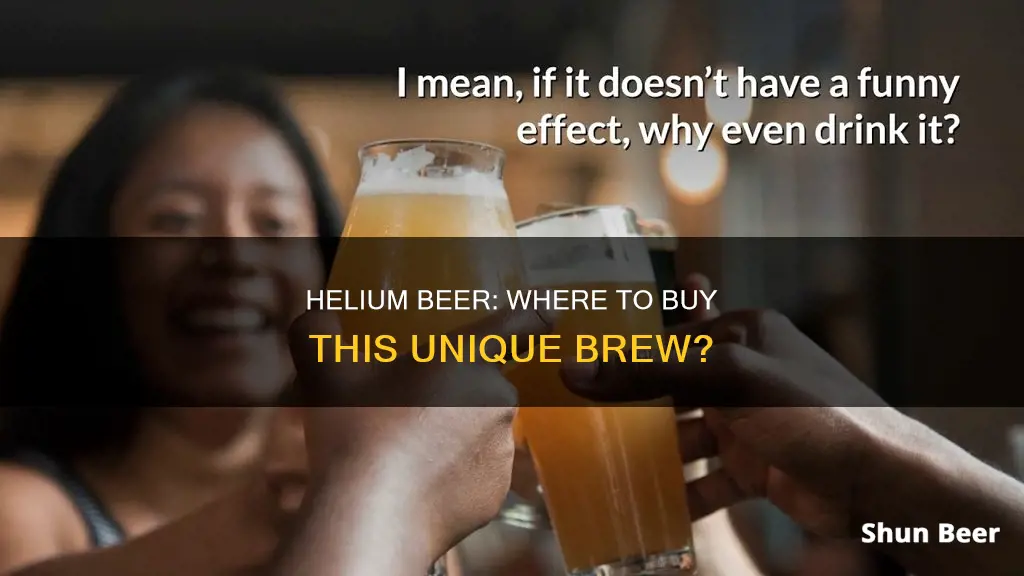 where can buy helium beer