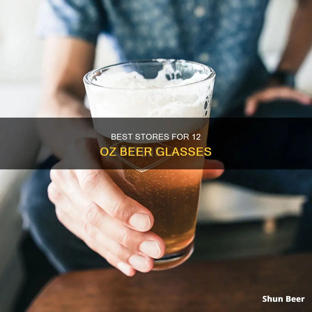 where can i buy 12 oz beer glasses