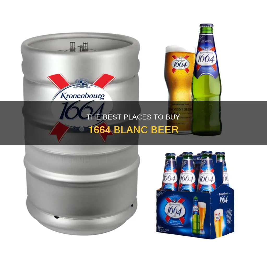 where can i buy 1664 blanc beer