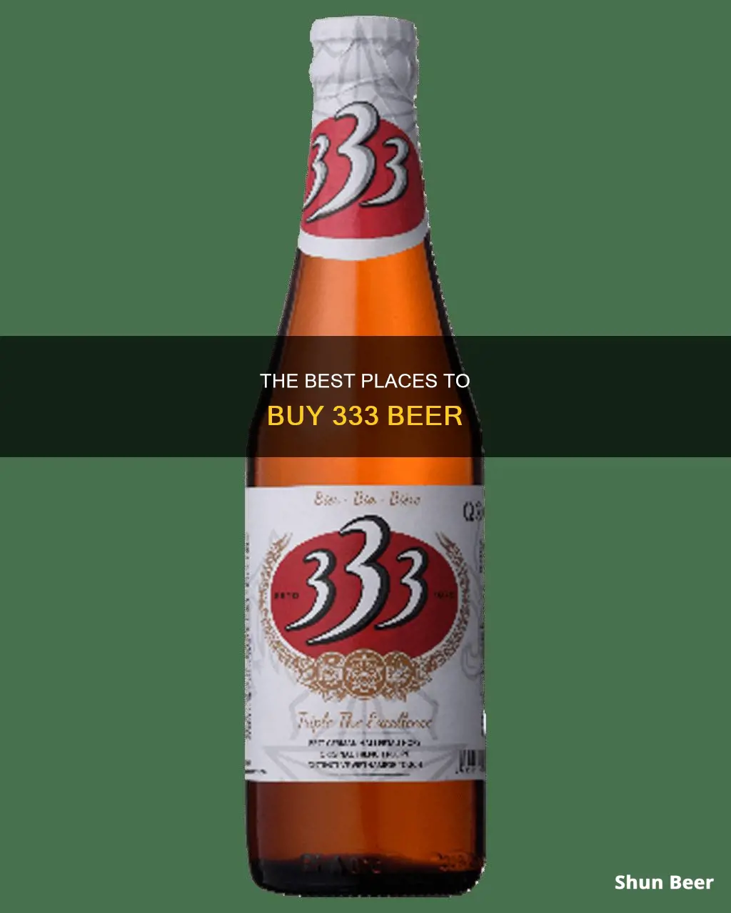 where can i buy 333 beer