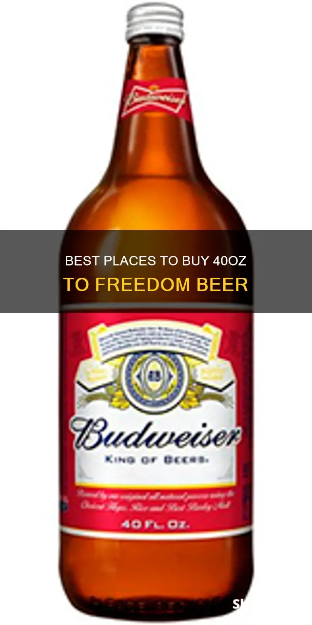 where can i buy 40oz to freedom beer