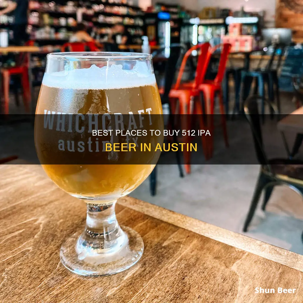 where can i buy 512 ipa beer in austin