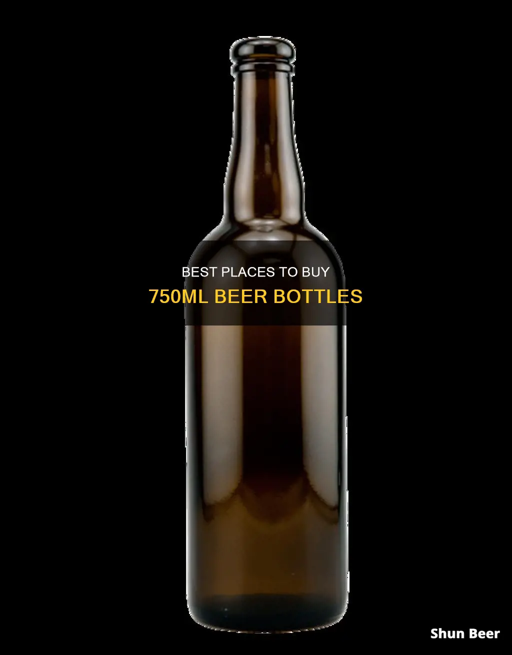 where can i buy 750ml beer bottles