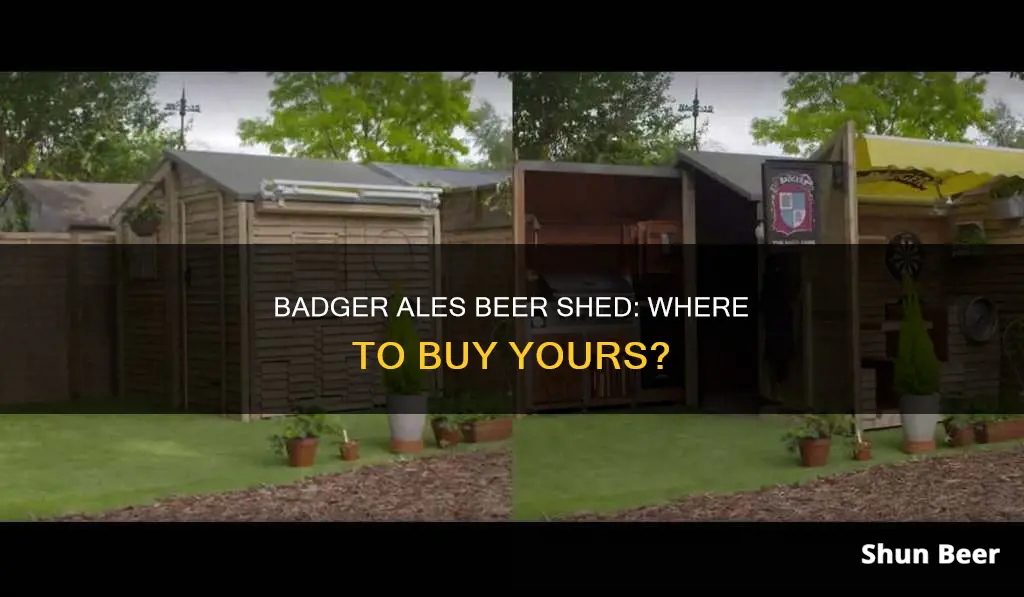 where can i buy a badger ales beer shed