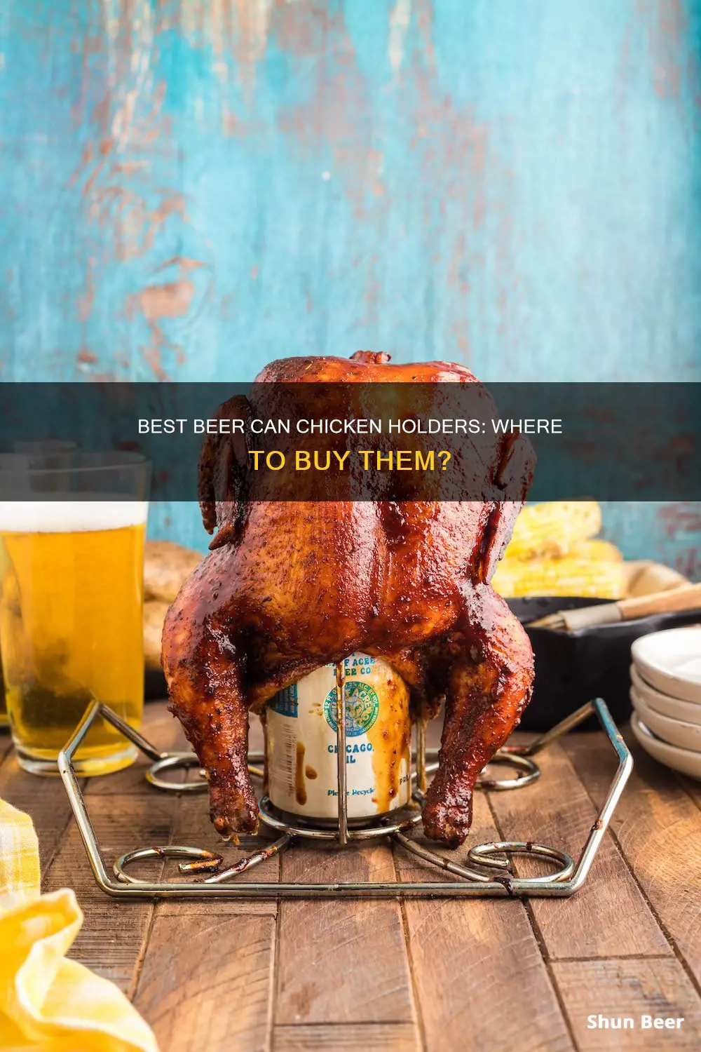 where can i buy a beer can chicken holder