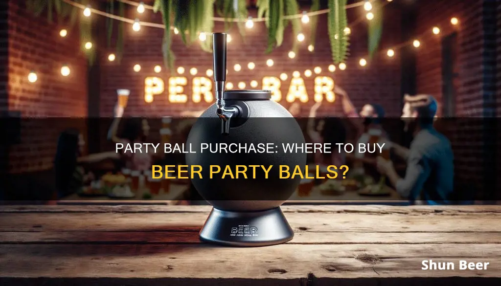 where can i buy a beer party ball