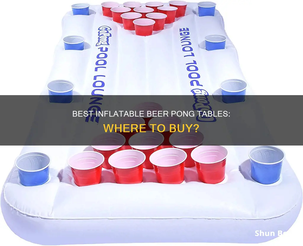 where can i buy a inflatable beer pong table