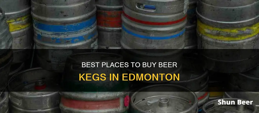 where can i buy a keg of beer in edmonton