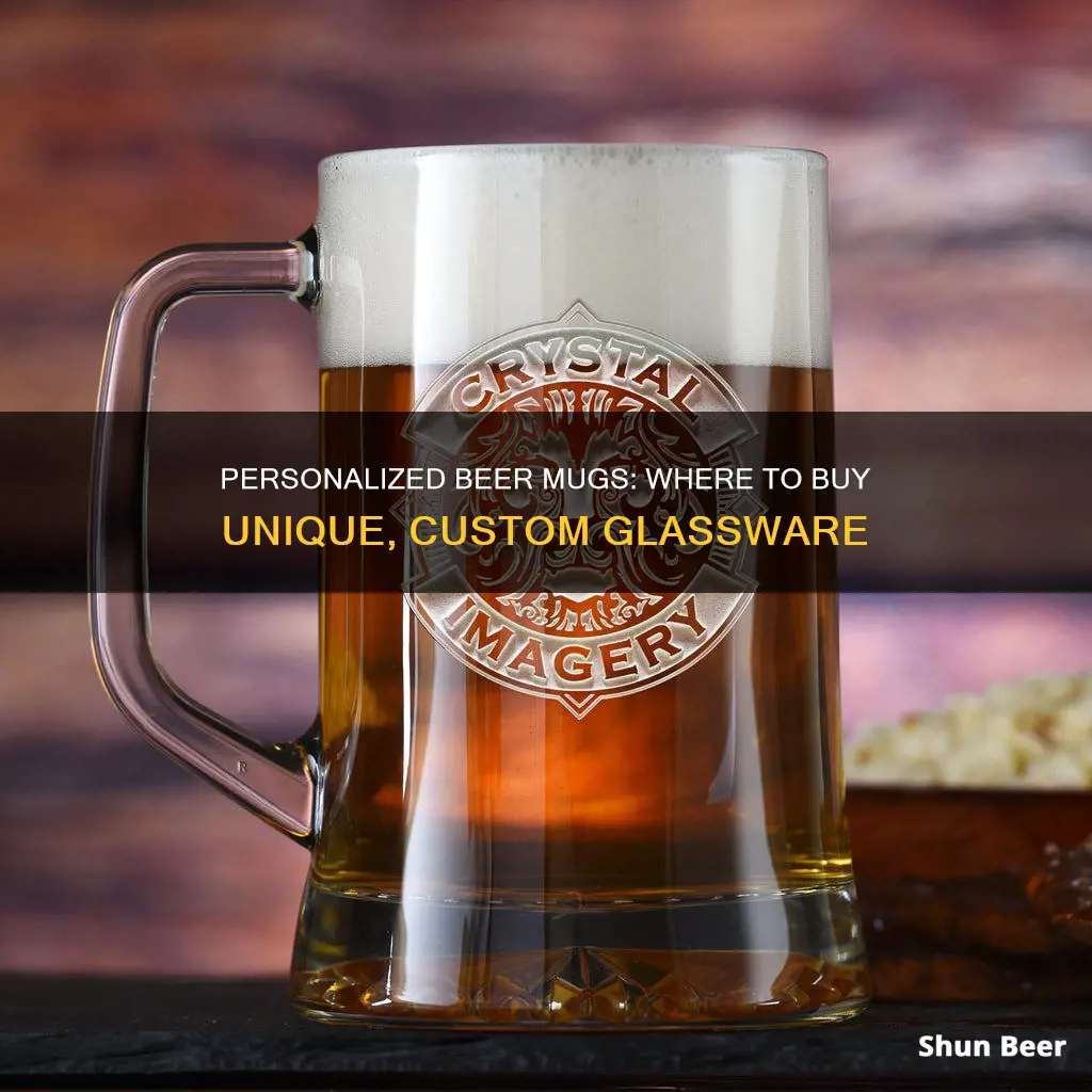 where can i buy a personalized beer mug