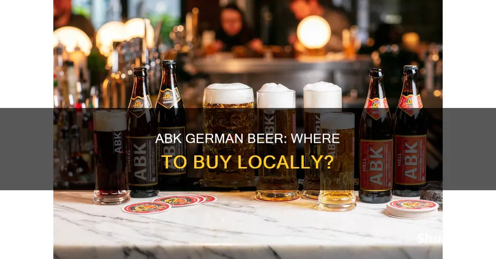 where can i buy abk german beer locally