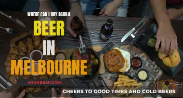 Melbourne's Best Stores for Aguila Beer