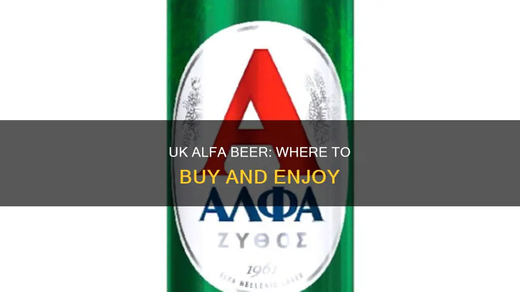 where can i buy alfa beer in the uk