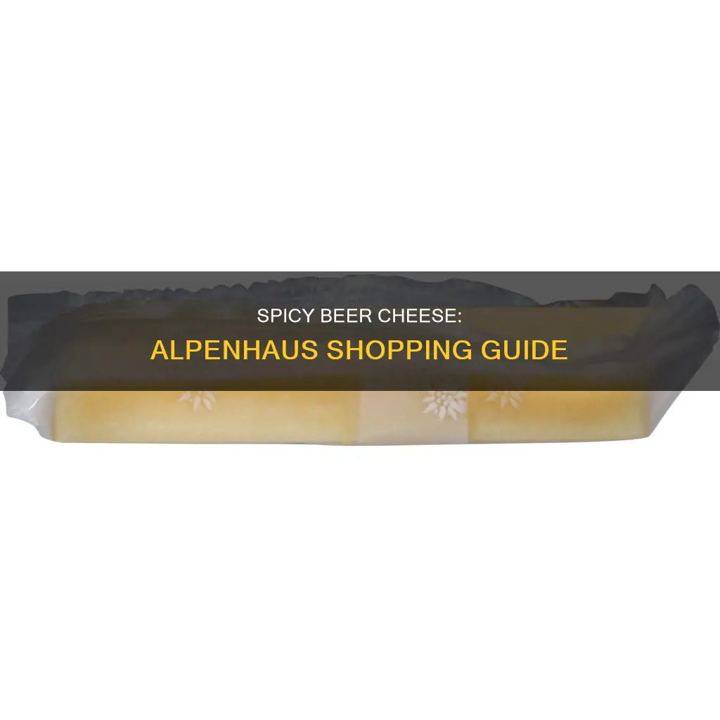 where can i buy alpenhaus spicy beer cheese