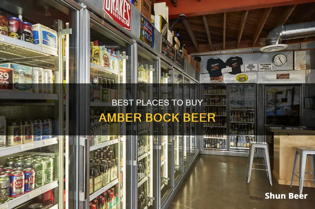 where can i buy amber bock beer