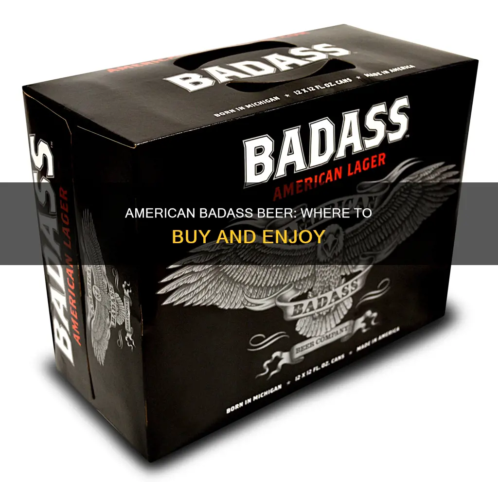 where can i buy american badass beer