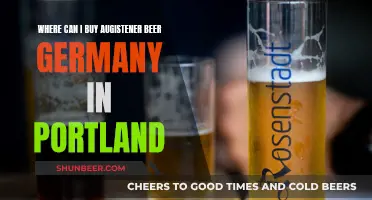 Portland's German Beer Scene: Augistener Availability