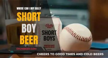 Bally Short Boy Beer: Where to Buy?