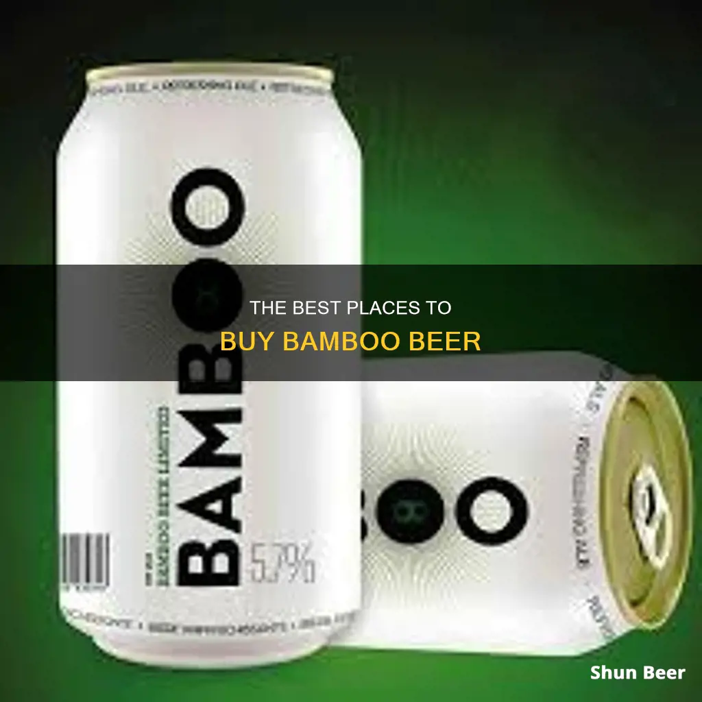 where can i buy bamboo beer