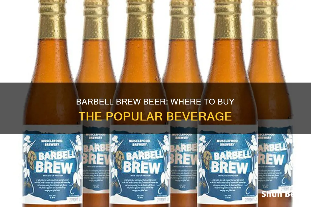 where can i buy barbell brew beer