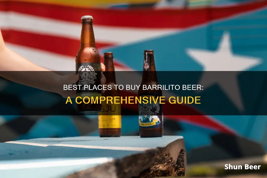 where can i buy barrilito beer