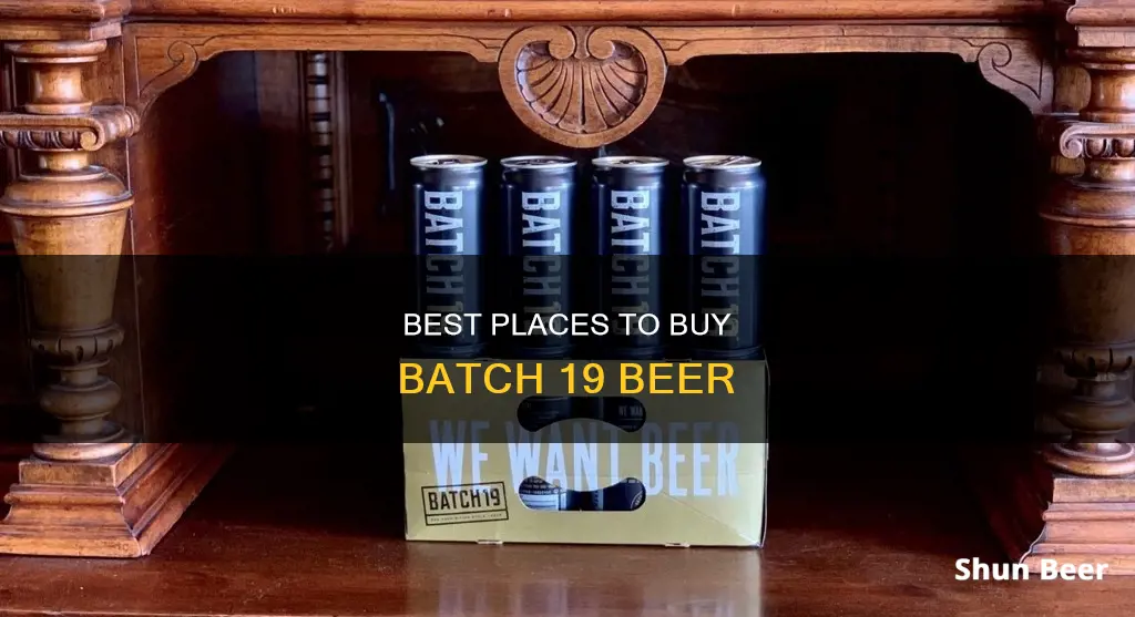 where can i buy batch 19 beer