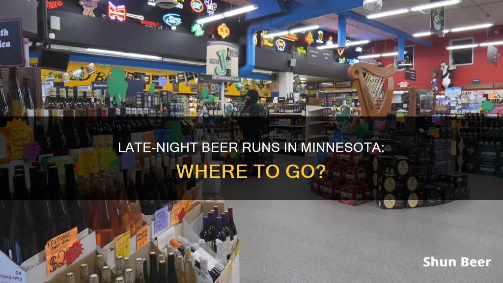 where can i buy beer after 10 in minnesota