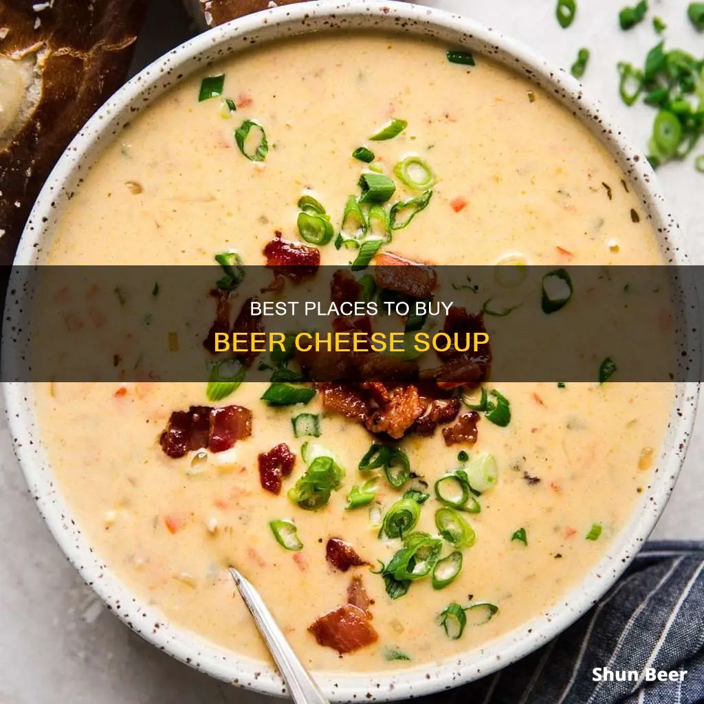 where can i buy beer cheese soup