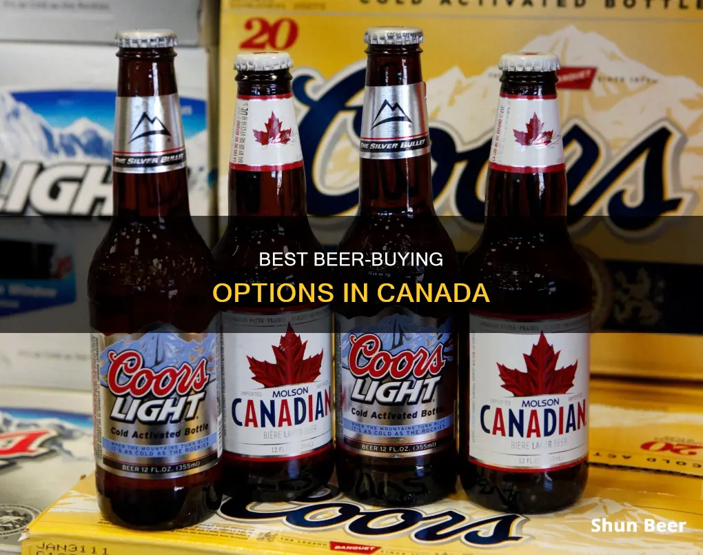 where can i buy beer in canada