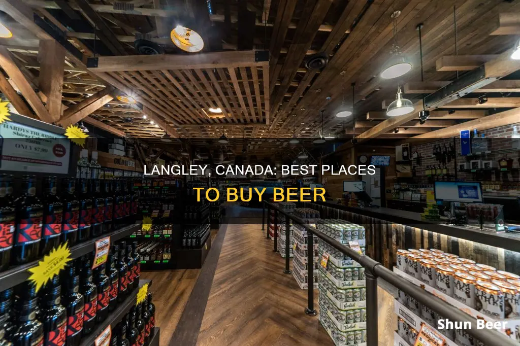 where can i buy beer in langley canada