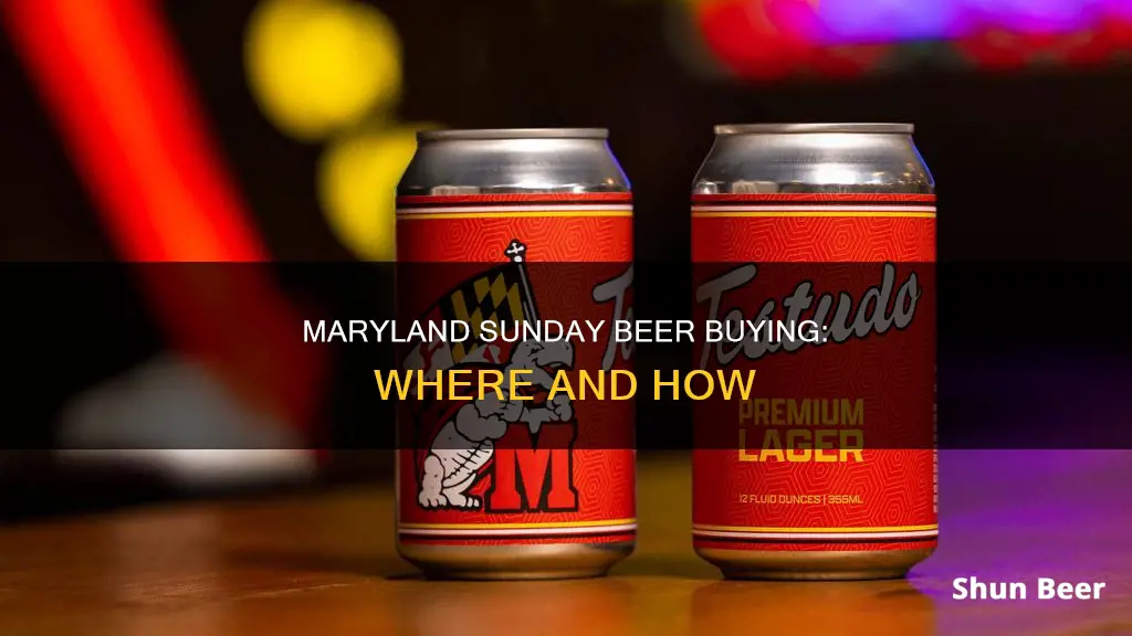 where can i buy beer in maryland on sunday