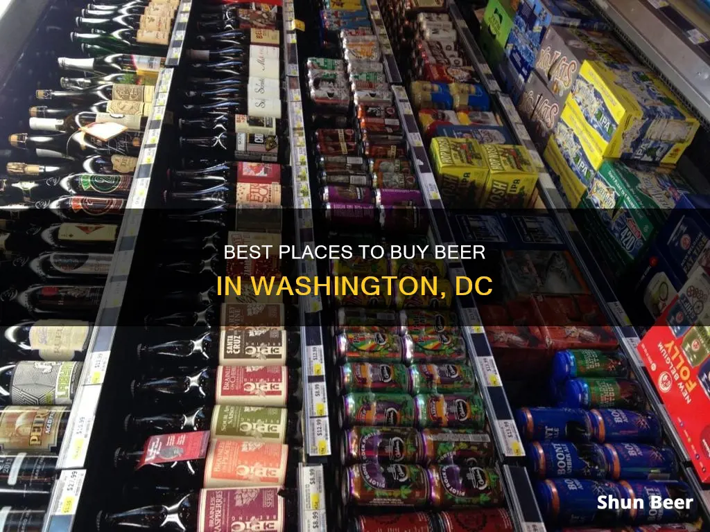 where can i buy beer in washington dc