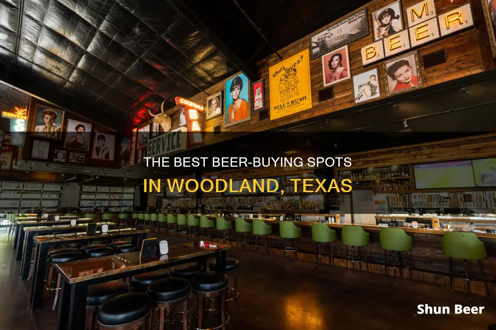 where can i buy beer in woodlands texas