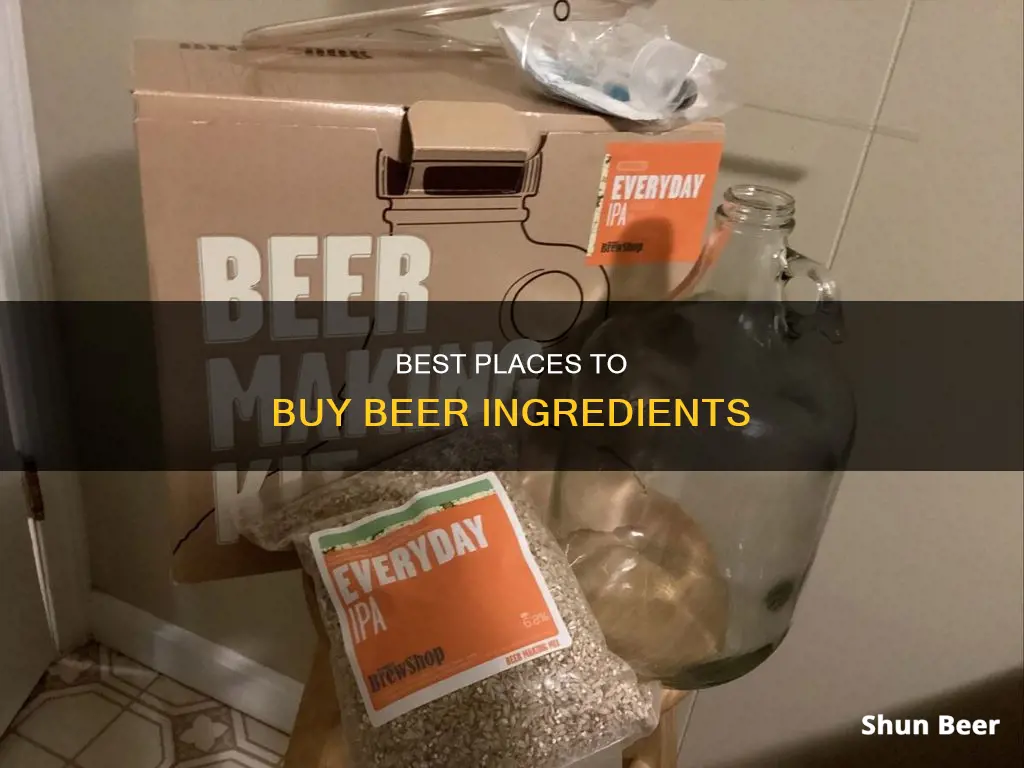 where can i buy beer ingredients