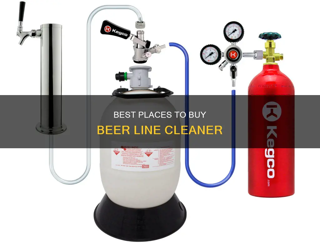 where can i buy beer line cleaner