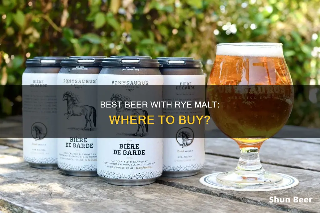 where can i buy beer made with rye malt