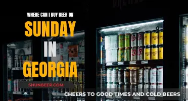 Buying Beer on Sundays in Georgia: Where and When?