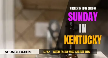 Kentucky Sunday Beer Buying: Where and How?