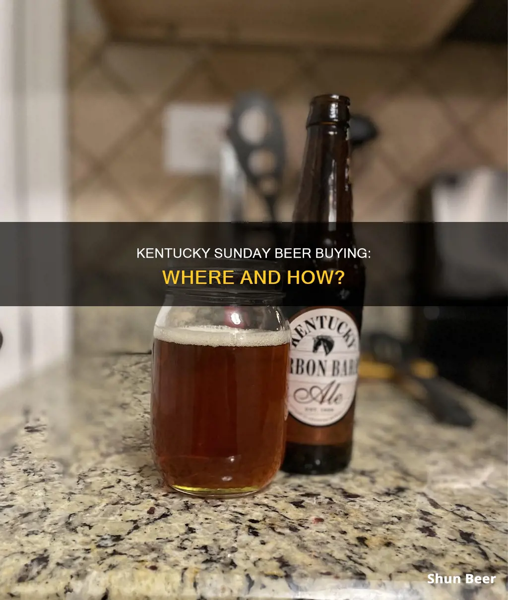 where can i buy beer on sunday in kentucky