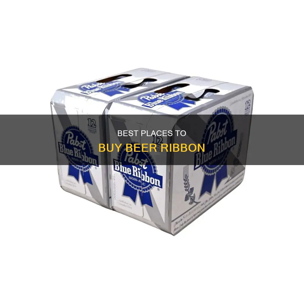 where can i buy beer ribbon