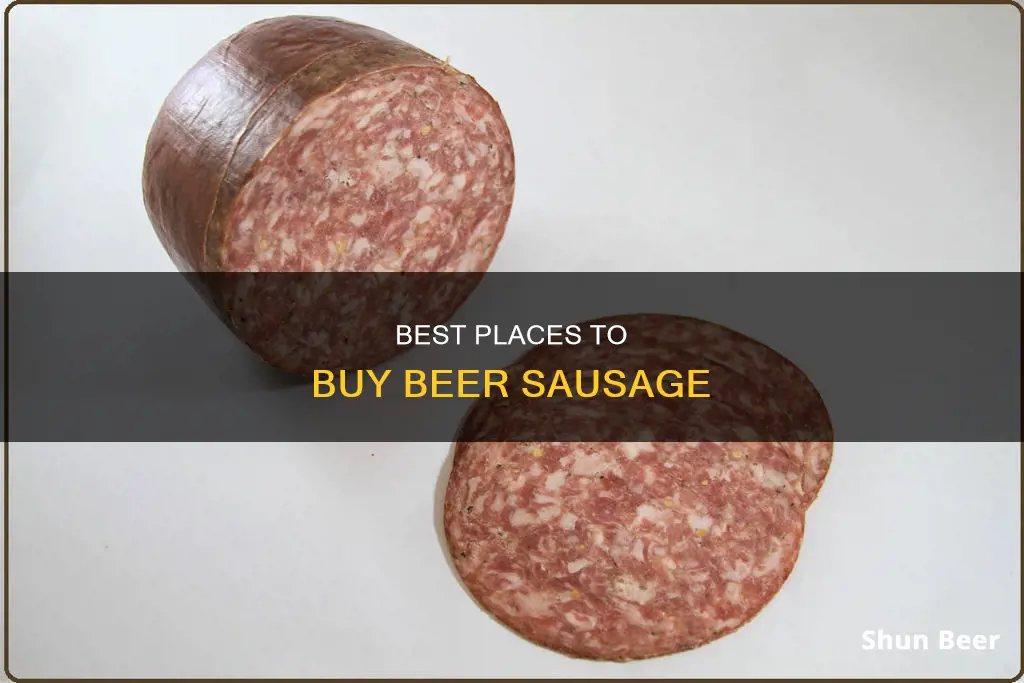 where can i buy beer sausage