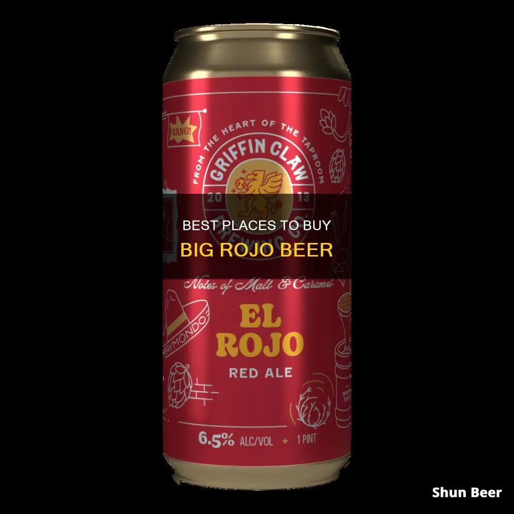 where can i buy big rojo beer