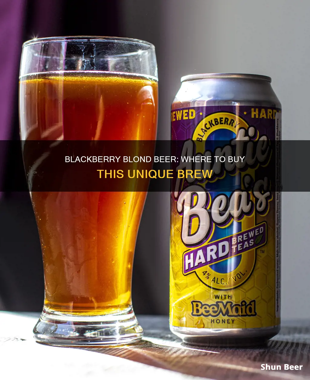 where can i buy blackbery blond beer