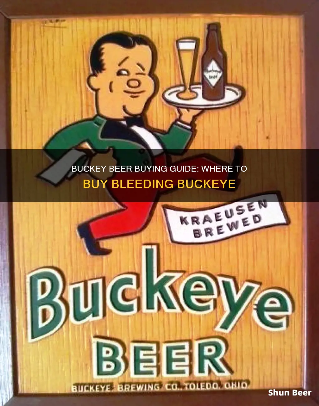 where can i buy bleeding buckeye beer