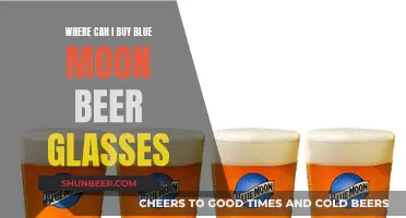 Blue Moon Beer Glasses: Where to Buy Them?