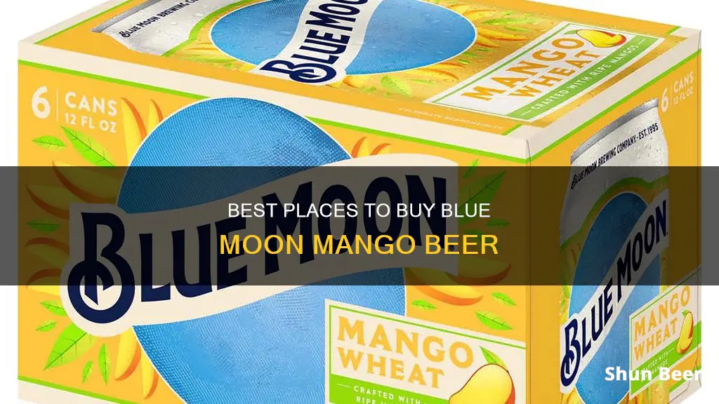 where can i buy blue moon mango beer