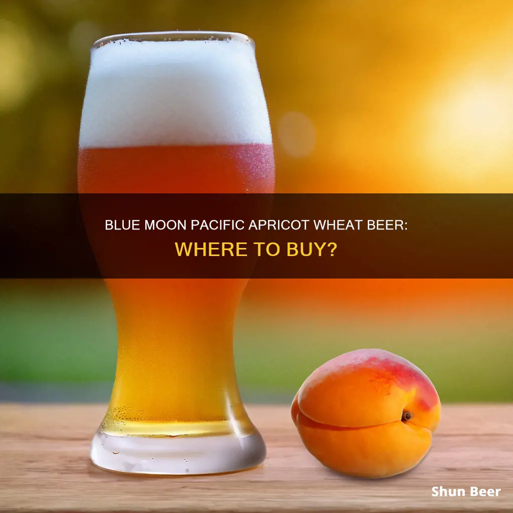 where can i buy blue moon pacific apricot wheat beer