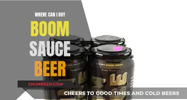 Where to Buy Boom Sauce Beer?