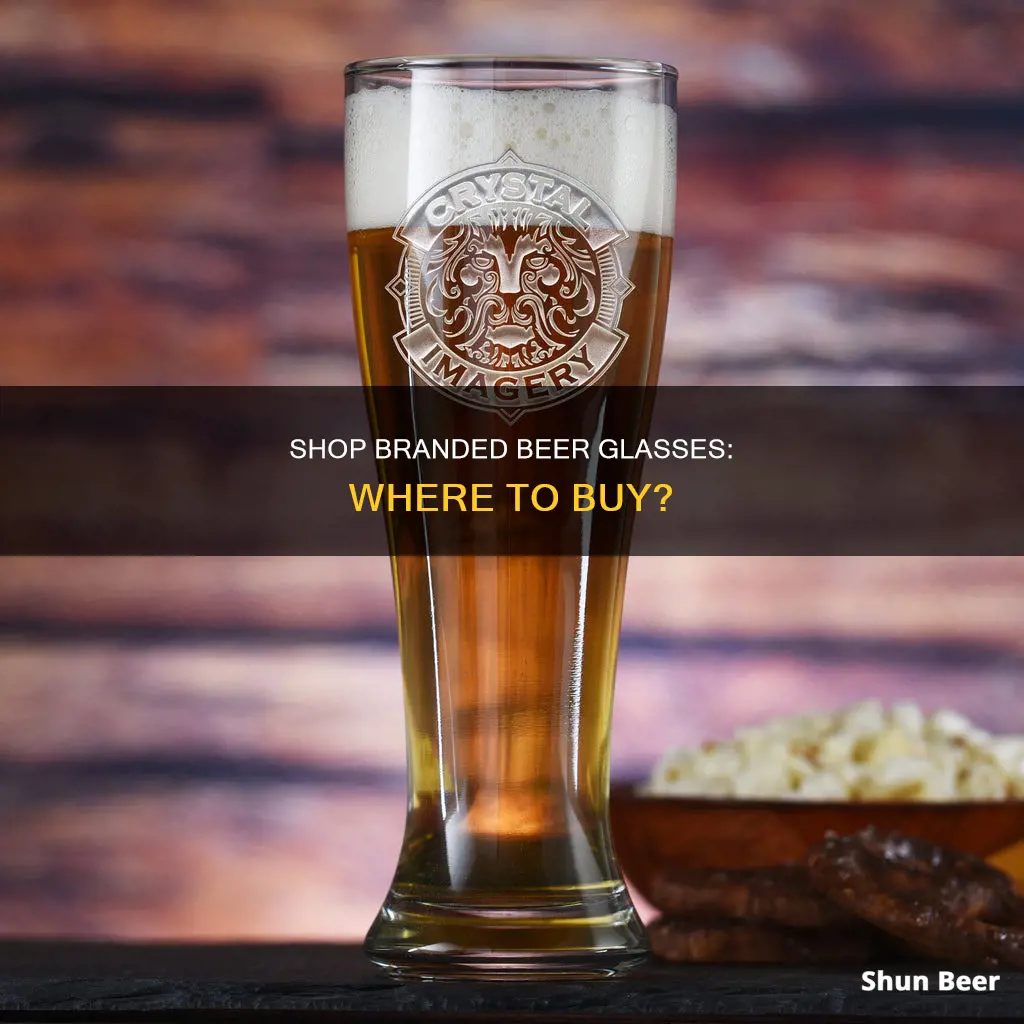 where can i buy branded beer glasses