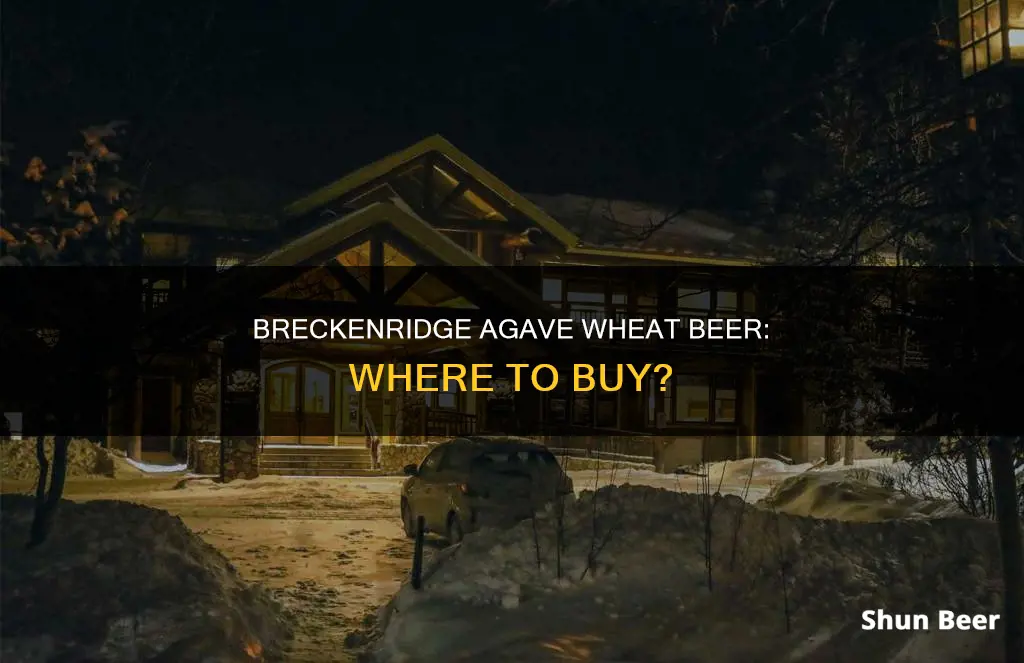 where can i buy breckenridge agave wheat beer