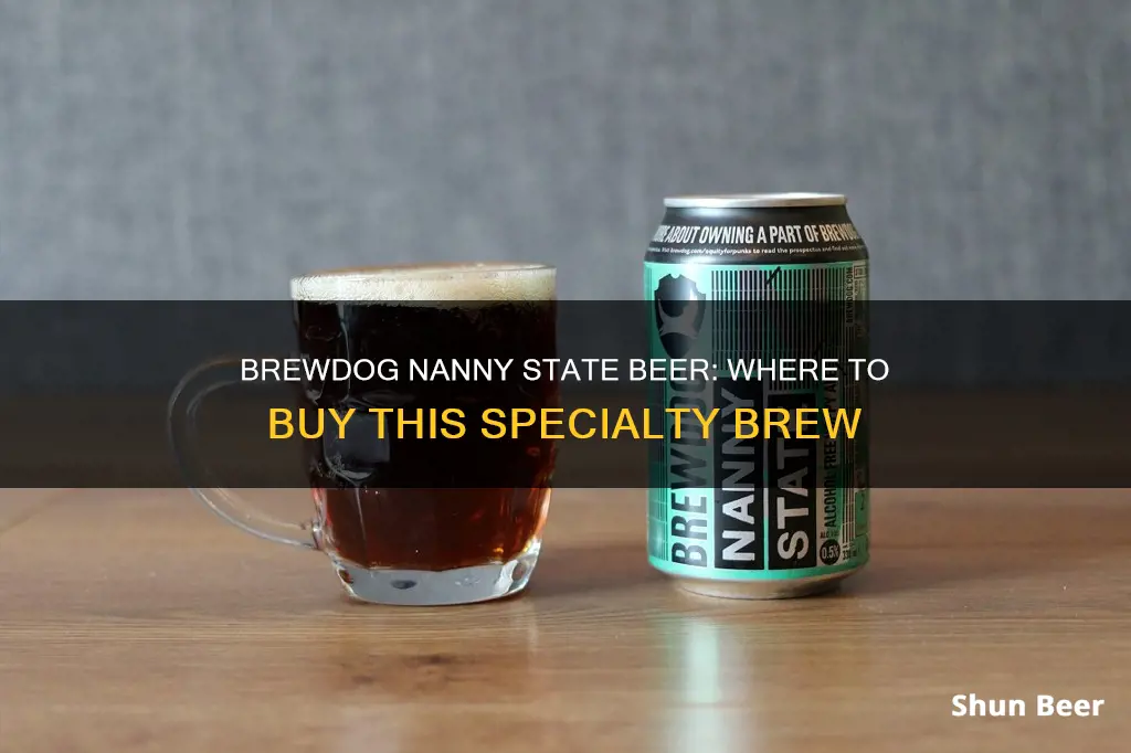 where can i buy brewdog nanny state beer